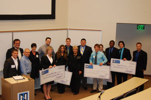 2011 Business Pitch Competition Group Winners